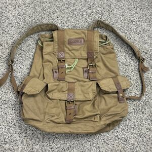 Gootium Backpack Rucksack Canvas
Hiking Camping School Dark Khaki